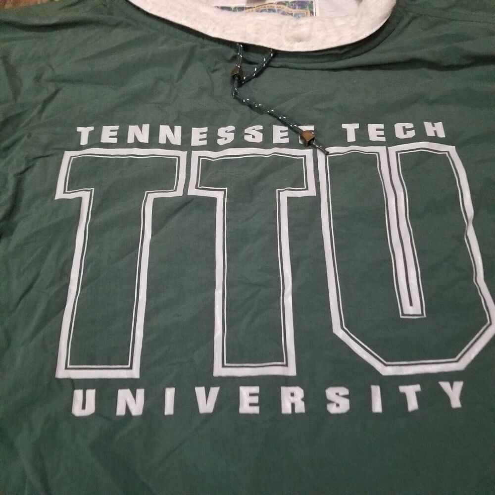 Tennessee Tech Golden Eagles Gear‎ For Sports Green XL Windbreaker Mens TTU - Picture 8 of 16